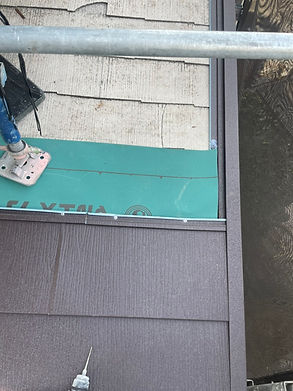 屋根下地　防水シート