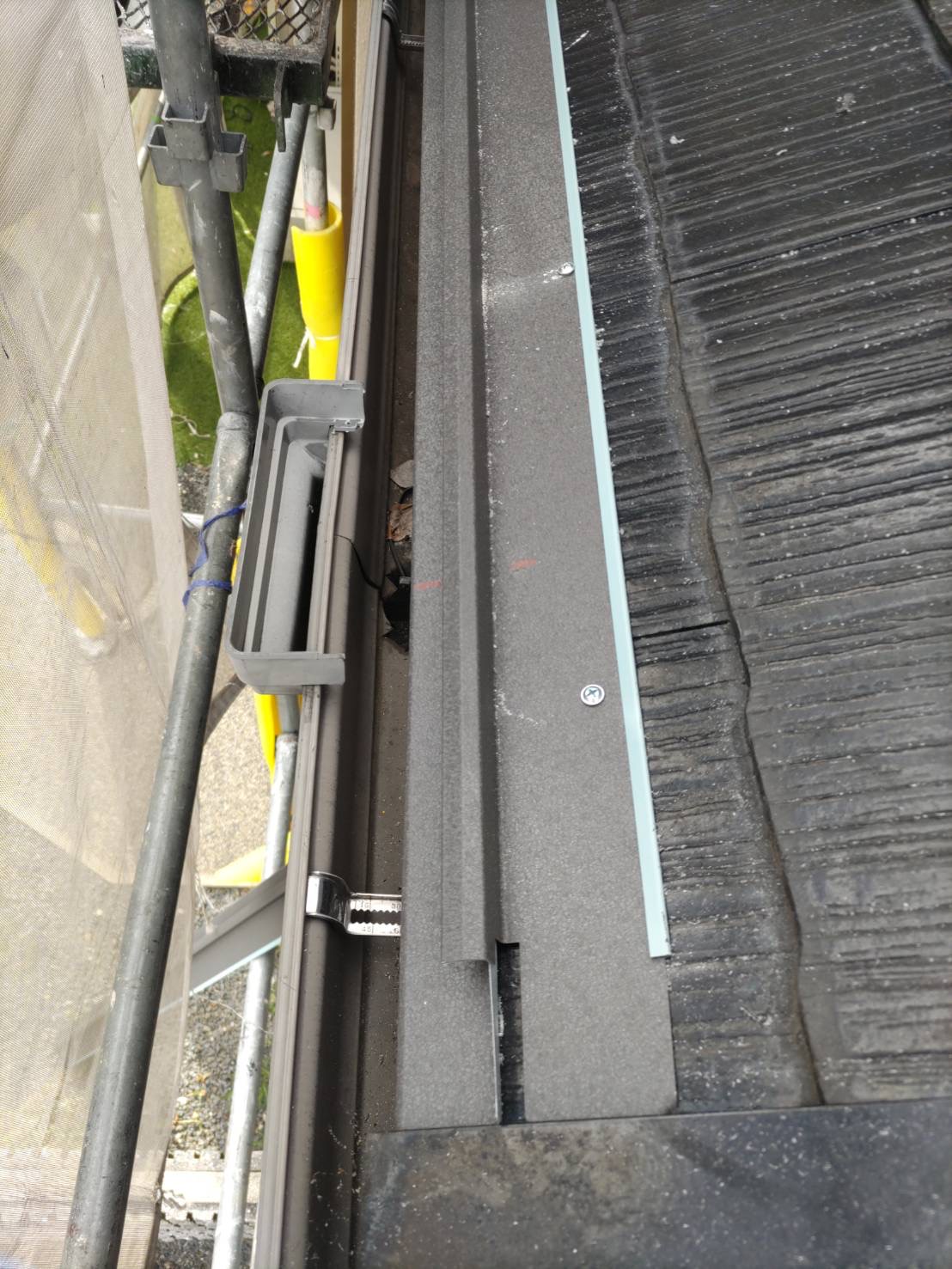 ガルバリウム鋼板工事